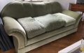 Винтидж диван тройка + фотьойл, снимка 1