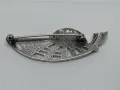 Сребърна брошка №5974 , снимка 4