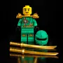 Голяма 30см Лего Фигурка Нинджаго - 3D промтирана, снимка 5
