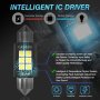 Силни Led крушки c5w/c10w (CANBUS), снимка 3