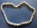 сребърен ланец - 7, снимка 4