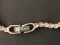 Оргинална сребърна гривна сваровски / svarovski, снимка 5