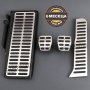 СПОРТНИ МЕТАЛНИ ПЕДАЛИ за VW PASSAT B6 3C B7 362 365 CC SHARAN 2 CADDY 3 SKODA SUPERB 2 ПАСАТ ПЕДАЛ, снимка 1