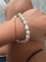 Нова гривна за крак с естествени перли, снимка 10