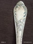 СТАРА РЯДКА ПОСРЕБРЕНА ЛЪЖИЦА с КРАСИВА ОРНАМЕНТИКА за КОЛЕКЦИЯ 49414, снимка 2