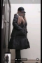 Дамско дълго Черно зимно яке , снимка 2