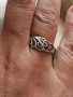 Сребърен пръстен модел R103, снимка 3