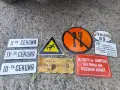 Лот от 9 броя стари метални табели за декорация

​, снимка 3