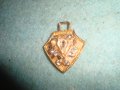 ПОЗЛАТЕН СТАР БРОНЗОВ АРТ ПЕНДАНТ ОРНАМЕНТИРАН с ВГРАДЕНИ ЦИРКОНИ РЕТРО ХЕРАЛДИЧЕН МЕДАЛЬОН 26656, снимка 7
