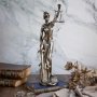 Богиня Темида Статуетка Фигура 42см, снимка 1 - Статуетки - 42085627