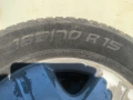 Джанти 5х114.3 R15 с зимни гуми и тасове, снимка 9