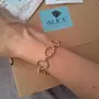 Позлатена гривна Йоси, снимка 1