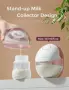 Единична преносима помпа за кърма Momcozy M6 без свободни ръце, червена, снимка 7