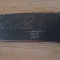 Качествен масивен ловен нож със кания-65 лв, снимка 9 - Ножове - 34761356