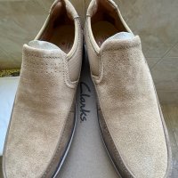 Нови мъжки обувки Clarks , снимка 1 - Ежедневни обувки - 41503149