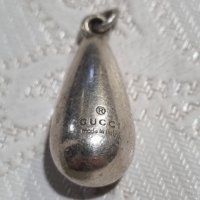 Сребърна висулка GUCCI, снимка 1 - Колиета, медальони, синджири - 44201953