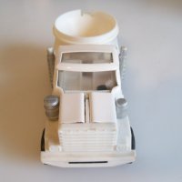 Соц ламаринено камионче Микро, бяло, снимка 3 - Коли, камиони, мотори, писти - 41975162