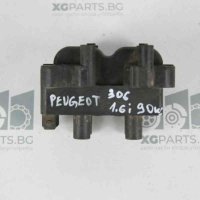 Запалителна бобина за Peugeot 306 1.6i 89к.с. (1993-2003), снимка 1 - Части - 41357473