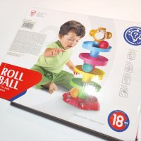 Образователна игра за деца "Търкалящи се топки"., снимка 3 - Образователни игри - 44403561