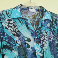 Amy Vermont / M* / дамска лятна проветрива риза туника / състояние: ново, снимка 15 - Блузи с дълъг ръкав и пуловери - 44508774