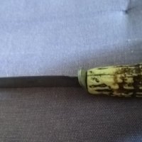 Fes Rostfrei немски нож от соца с калъф естествена кожа за колан 185х100мм, снимка 11 - Ножове - 41658641