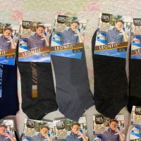 Лот от 10 бр. мъжки памучни чорапи терлик размер 40-43, снимка 3 - Мъжки чорапи - 41559275