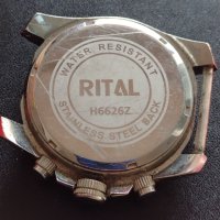 Класически модел мъжки часовник RITAL WATER RESIST бизнес клас 38145, снимка 8 - Мъжки - 40754295