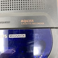 Преносим касетофон Philips Magnavox -AQ6355 ,за колекционери,работи, снимка 3 - Радиокасетофони, транзистори - 40550078