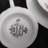 Троен сет "Лале" за чай/кафе 200мл Bayreut Gloria Royal, снимка 7 - Чаши - 42011885