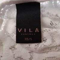 Vila XS/S Бяла дантелена рокля за елегантна дама , снимка 6 - Рокли - 40992731