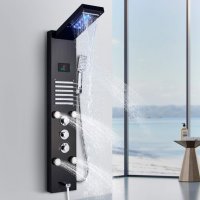 Хидромасажен душ панел за баня, смесител-БЕЗПЛАТНА ДОСТАВКА до 24 часа, снимка 12 - Душове - 30617672