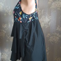 Shein XXXL/ XXXXL -Плажна  нова рокля/ танкини за много едра дама, снимка 7 - Бански костюми - 40679373