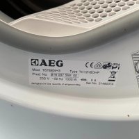  СУШИЛНЯ AEG T67680IH3 A+++ 8 kg  -цена 306 лв -състояние използвано, БЕЗ гаранция Размери - 59.8 x , снимка 5 - Сушилни - 40673246