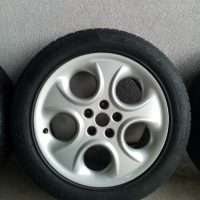  Джанти  и гуми за Алфа Ромео 166  17 ц  , снимка 9 - Гуми и джанти - 36386664