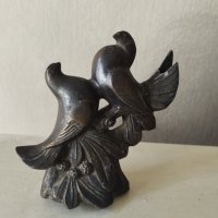 Метална статуетка гълъби, снимка 3 - Други ценни предмети - 41891437