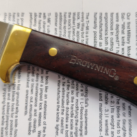 Ловен нож Browning / 20 см /, снимка 4 - Ножове - 44736977