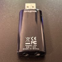 USB звукова карта CREATIVE, снимка 2 - Други - 41934250