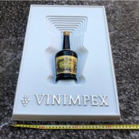 СОЦ реклама/табела, пано/ на коняк Pliska - VINIMPEX - ретро, снимка 7 - Антикварни и старинни предмети - 41494503