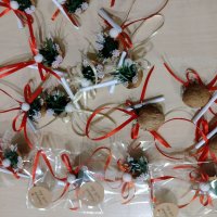 Коледни късмети орехчета , снимка 1 - Коледни подаръци - 27218814