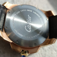 Мъжки луксозен часовник Cartier Calibre De 3299 , снимка 16 - Мъжки - 36231822