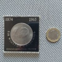   Възпоменателна  монета на Чърчил, снимка 3 - Нумизматика и бонистика - 41440311