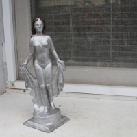 Скулптура от алуминии, снимка 1 - Статуетки - 44716388