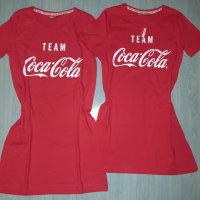Рокли мама и дъщеря Coca-Cola 100% cotton , снимка 6 - Детски рокли и поли - 39282860