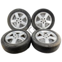 Алуминиеви джанти 5x112 с гуми R16 Mercedes-Benz B-Class (W245) 2005-2011 ID: 122390, снимка 1 - Части - 44508300