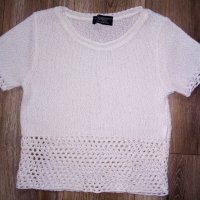 Дамска блуза - плетиво, снимка 2 - Тениски - 41784246