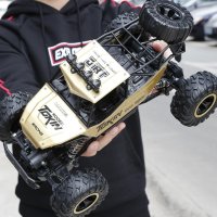 Детска количка ROCK CRAWLER 4Wd 1:12 С дистанционно устройство, снимка 3 - Коли, камиони, мотори, писти - 41732973