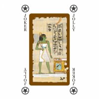карти за игра LOSCARABEO ANCIENT EGYPT нови Тайнственото очарование на Древен Египет векове наред на, снимка 6 - Карти за игра - 34186832