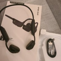 flymory Bone Conduction водоустойчиви безжични слушалки Bluetooth с вграден микрофон, снимка 2 - Bluetooth слушалки - 44375141