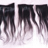 Естествена тъмно кестенява коса , снимка 1 - Аксесоари за коса - 40958094