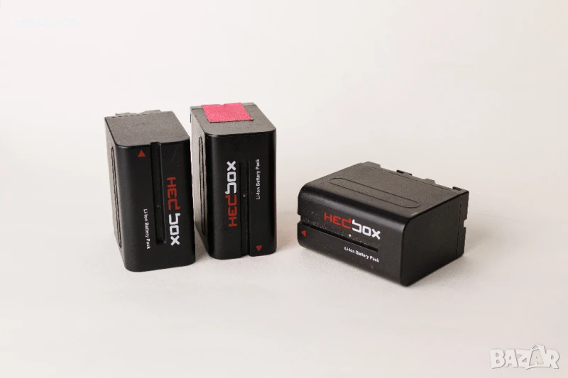 Продавам батерии NPF 970 HEDBOX - 3бр, снимка 1